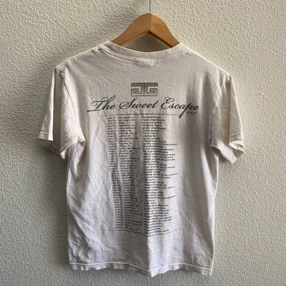 Gwen Stefani The Sweet Escape Tour 2007 White T-Shirt Adult Unisex Small - Picture 3 of 3